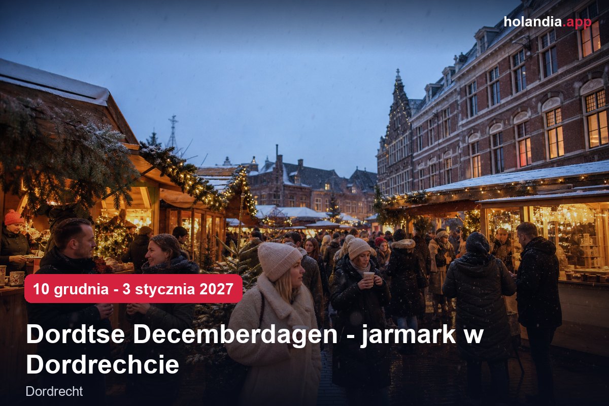 Dordtse Decemberdagen - jarmark w Dordrechcie