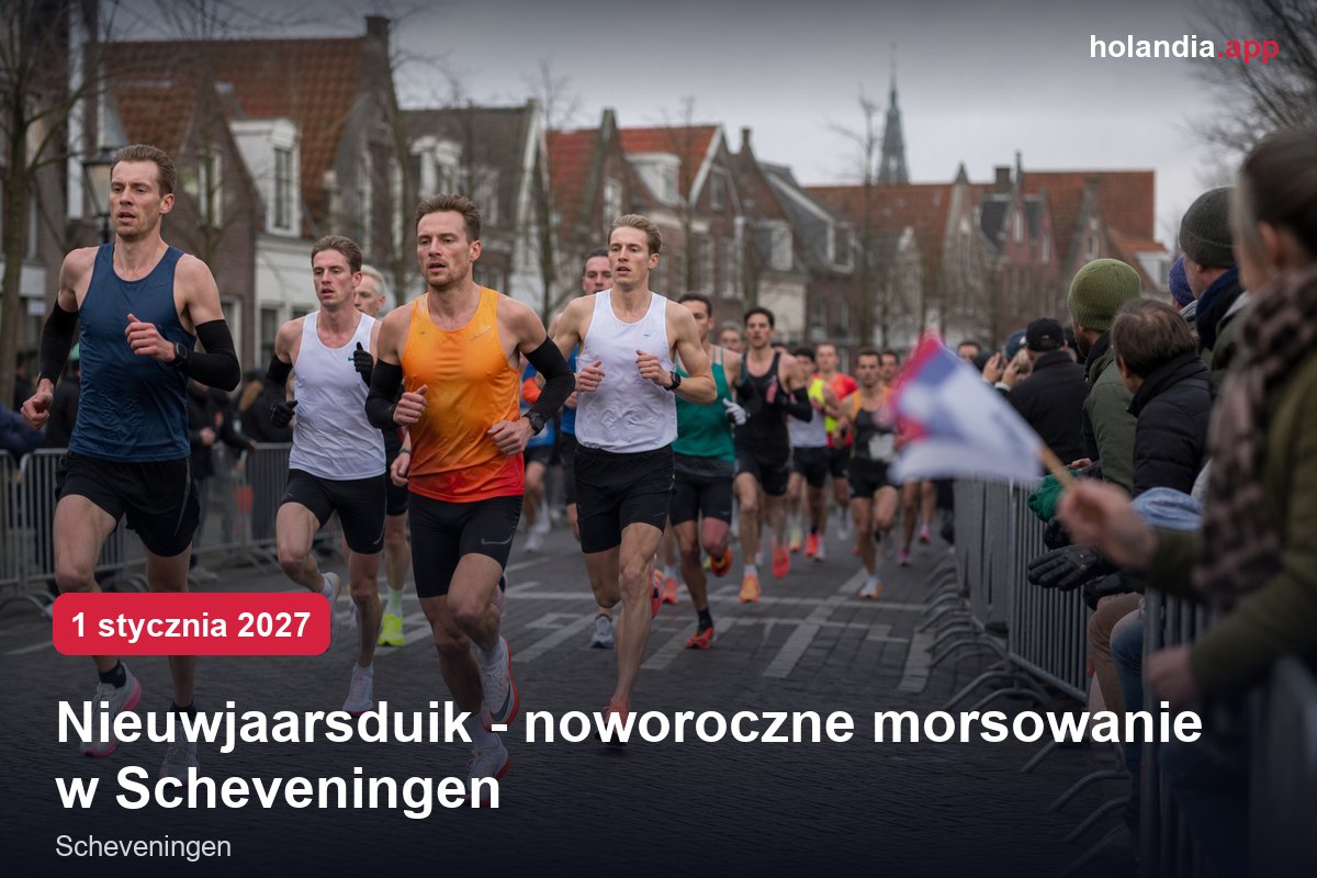 Nieuwjaarsduik - noworoczne morsowanie w Scheveningen