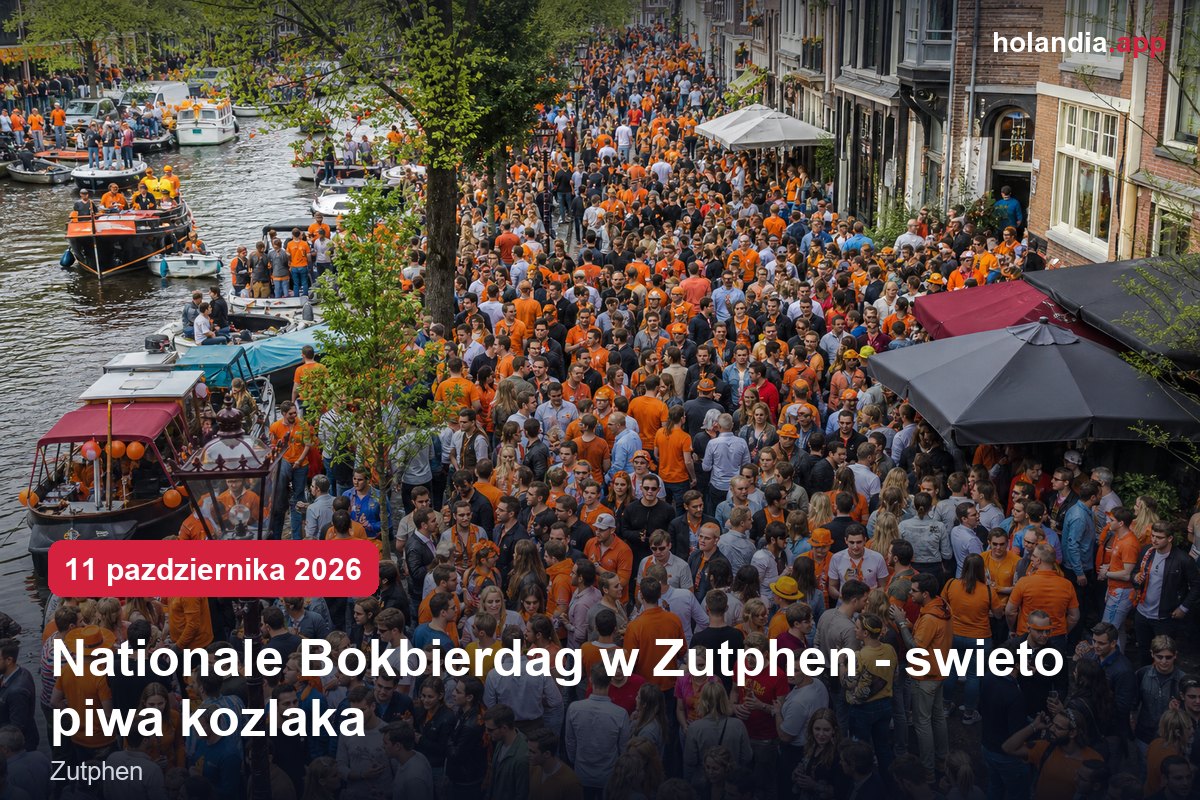 Nationale Bokbierdag w Zutphen - święto piwa koźlaka