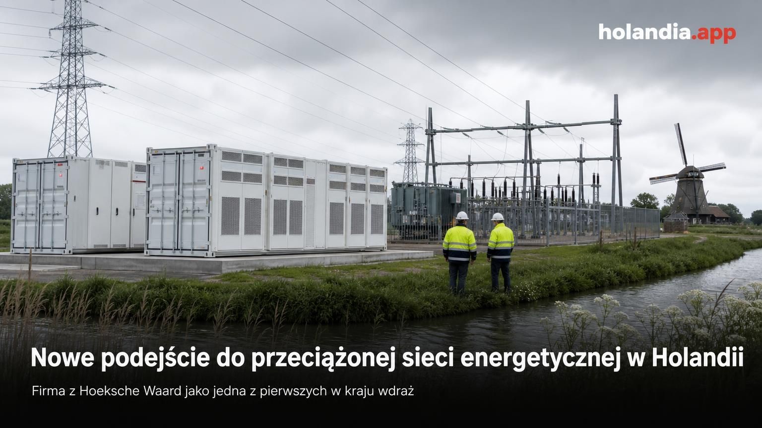 Nowe podejście do przeciążonej sieci energetycznej w Holandii
