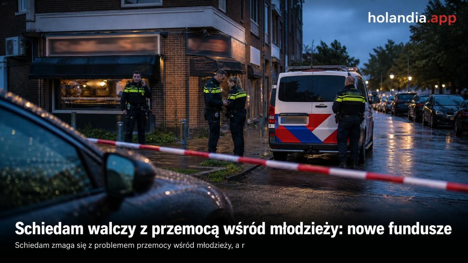 Schiedam walczy z przemocą wśród młodzieży: nowe fundusze
