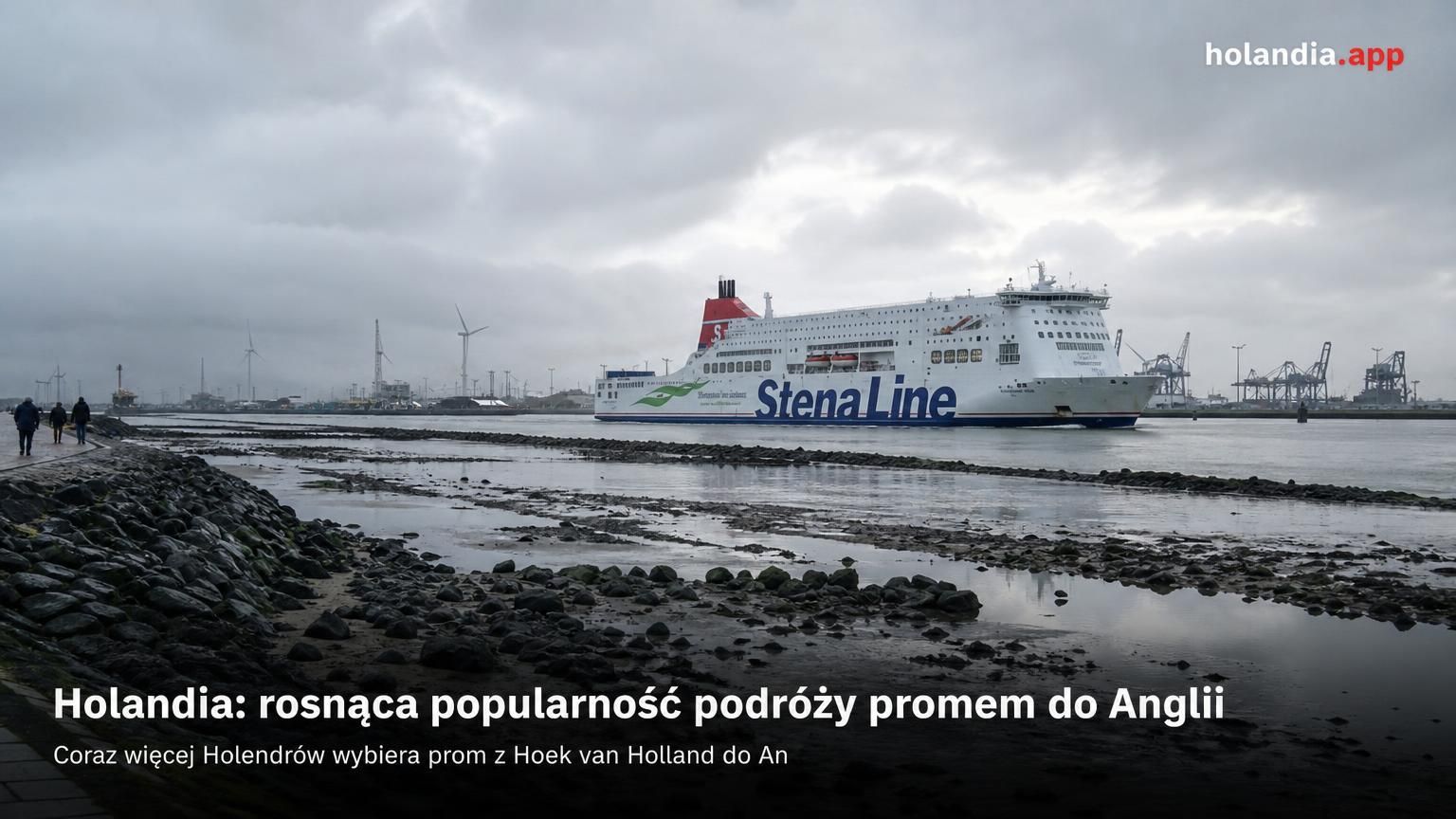 Holandia: rosnąca popularność podróży promem do Anglii