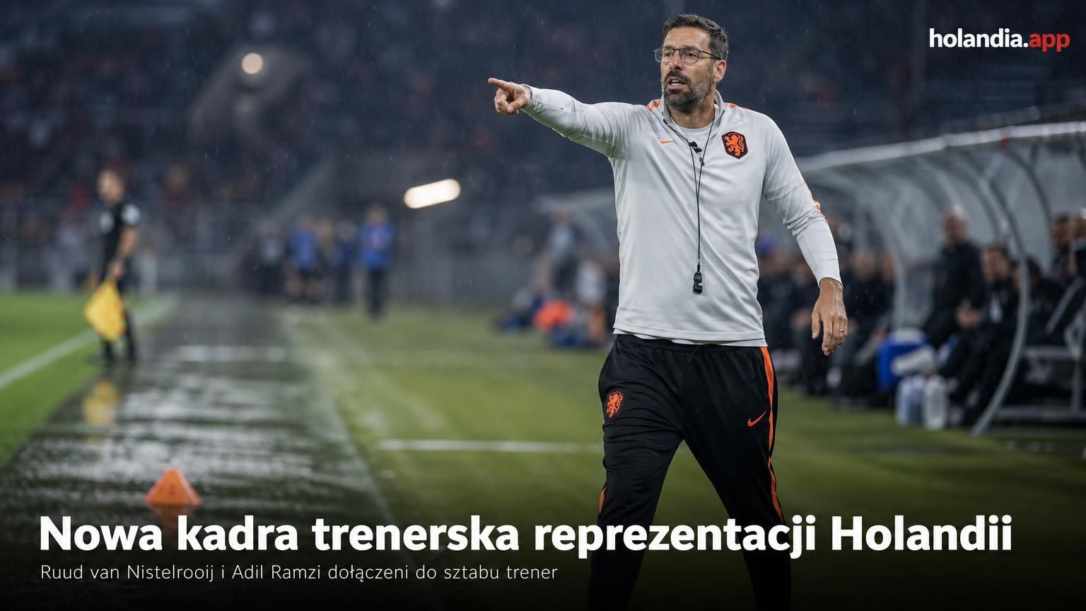 Nowa kadra trenerska reprezentacji Holandii