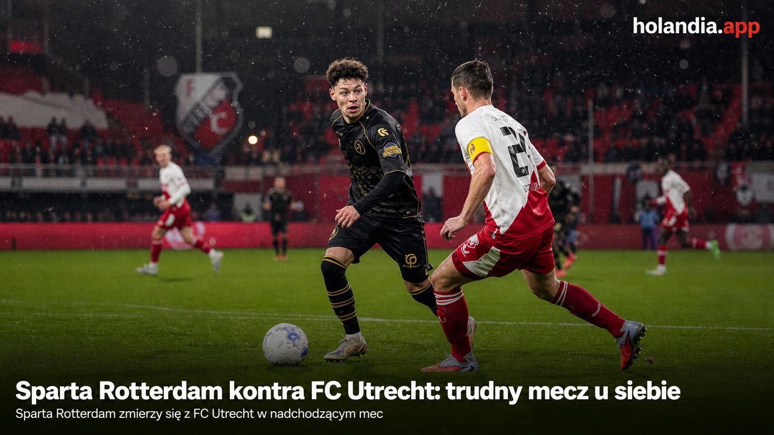 Sparta Rotterdam kontra FC Utrecht: trudny mecz u siebie