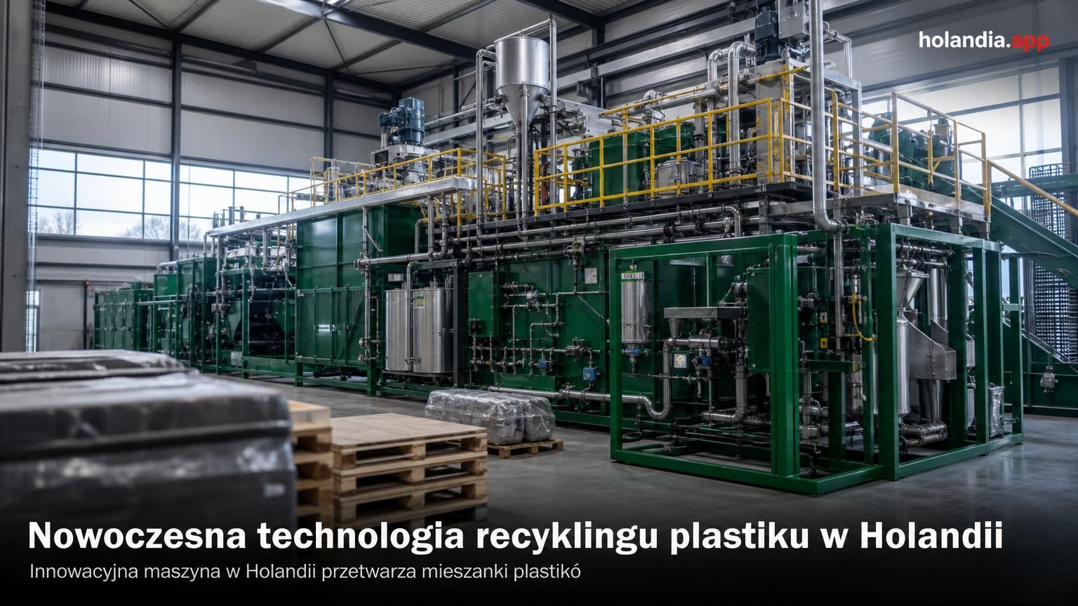 Nowa technologia recyklingu plastiku w Holandii