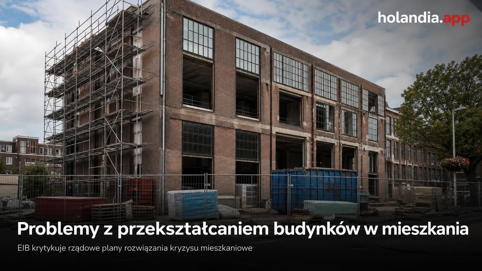 Problemy z przekształcaniem budynków w mieszkania