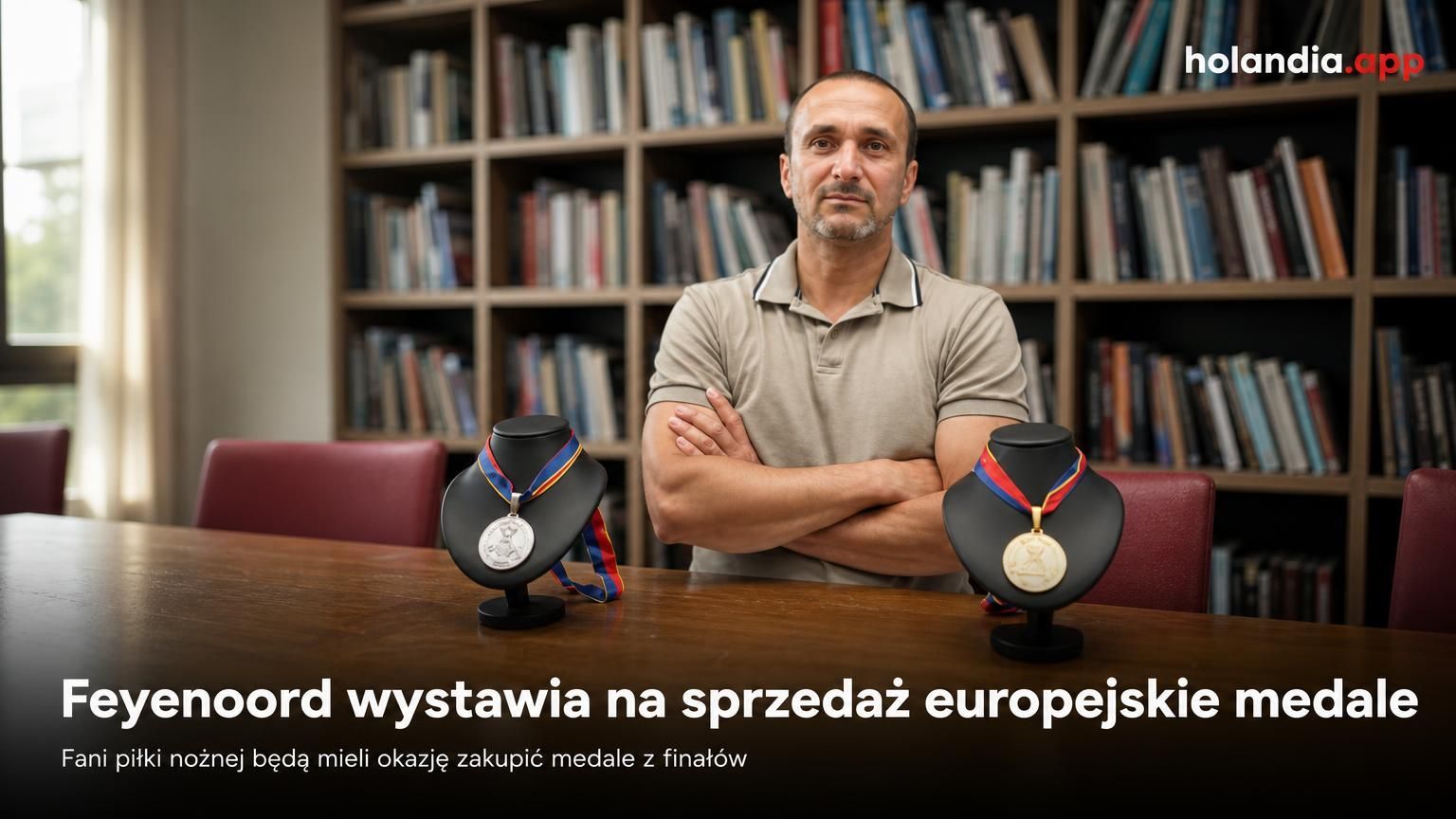 Feyenoord wystawia na sprzedaż europejskie medale