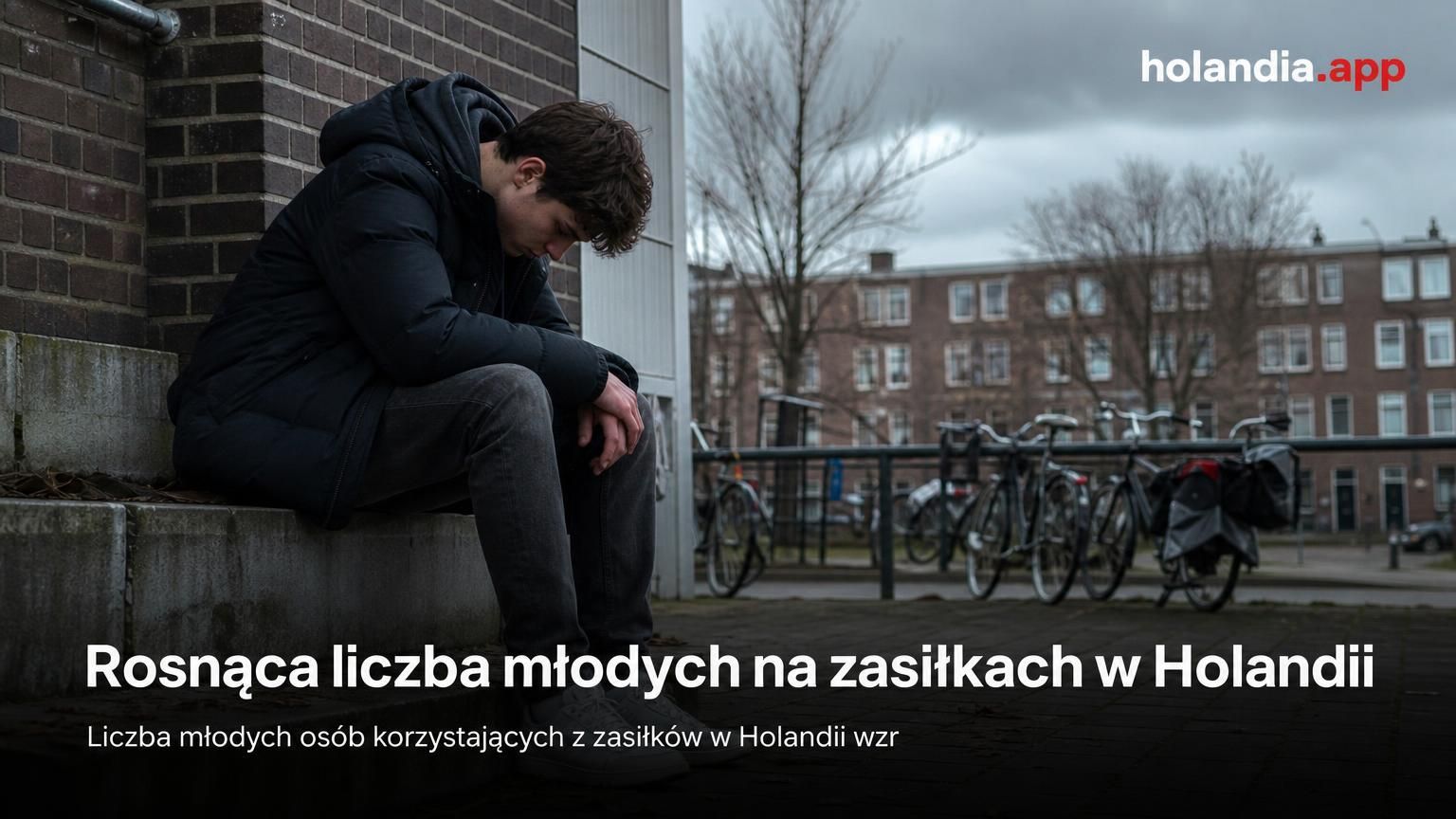 Rosnąca liczba młodych na zasiłkach w Holandii