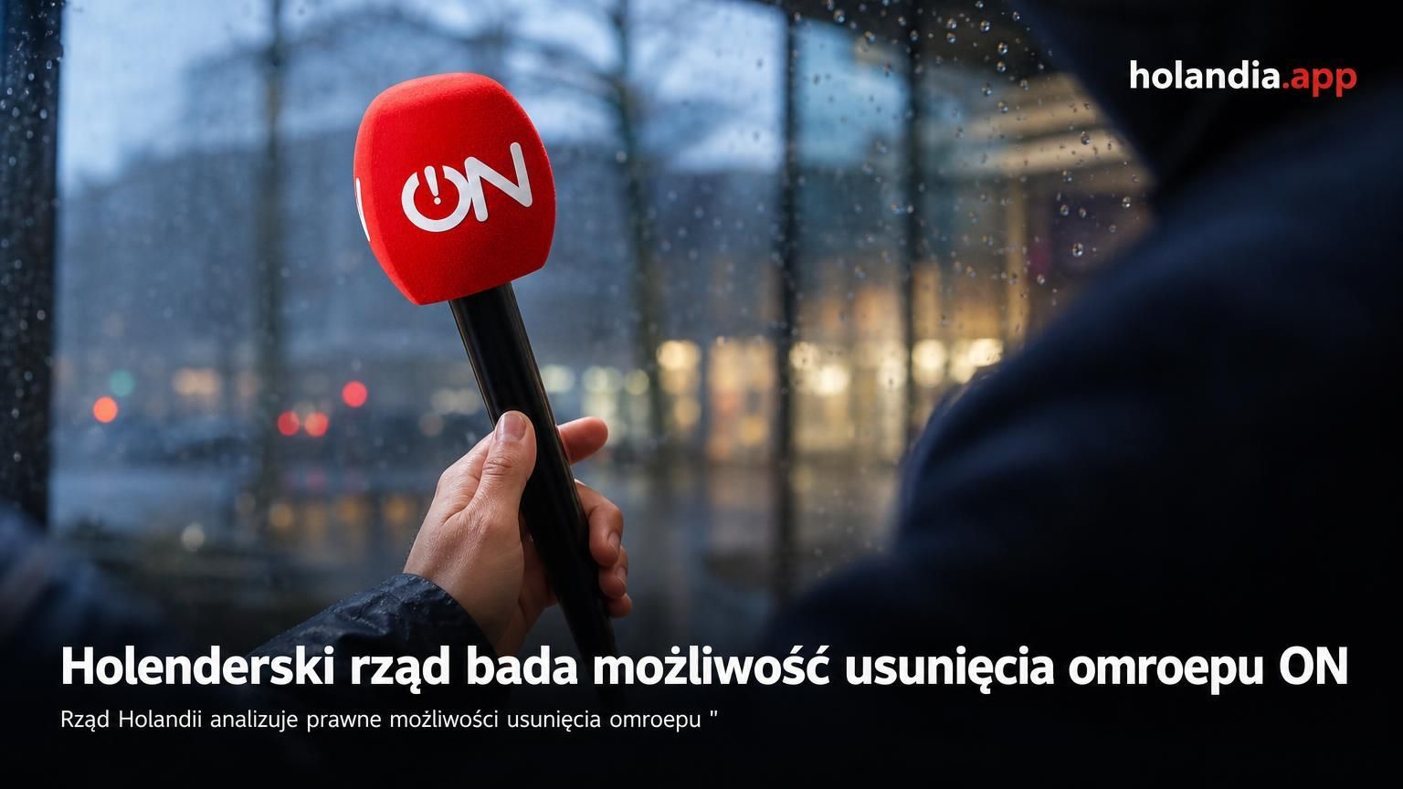 Holenderski rząd bada możliwość usunięcia omroepu ON