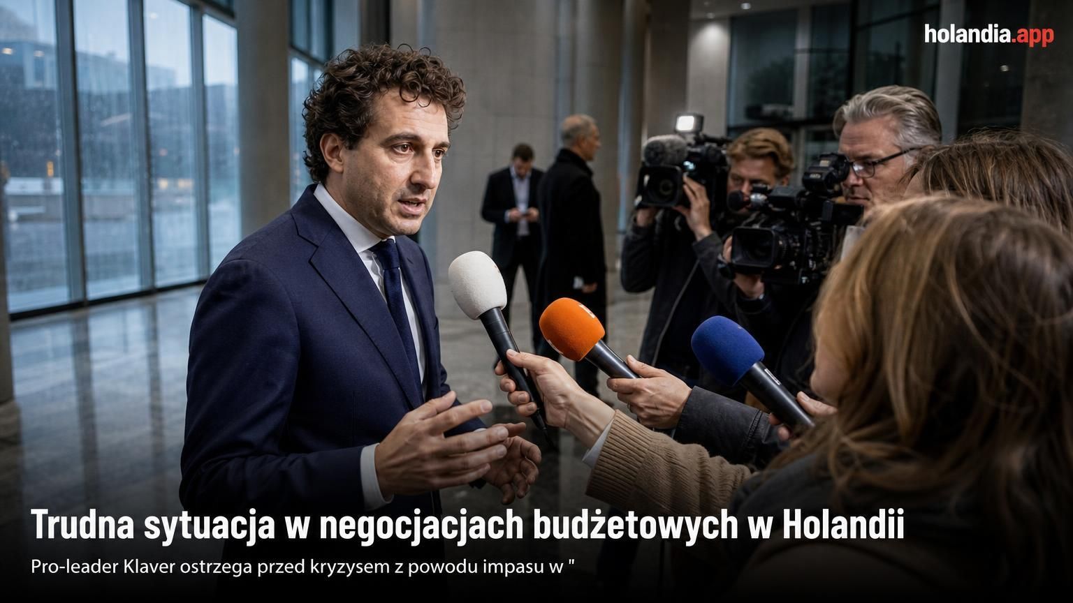 Trudna sytuacja w negocjacjach budżetowych w Holandii