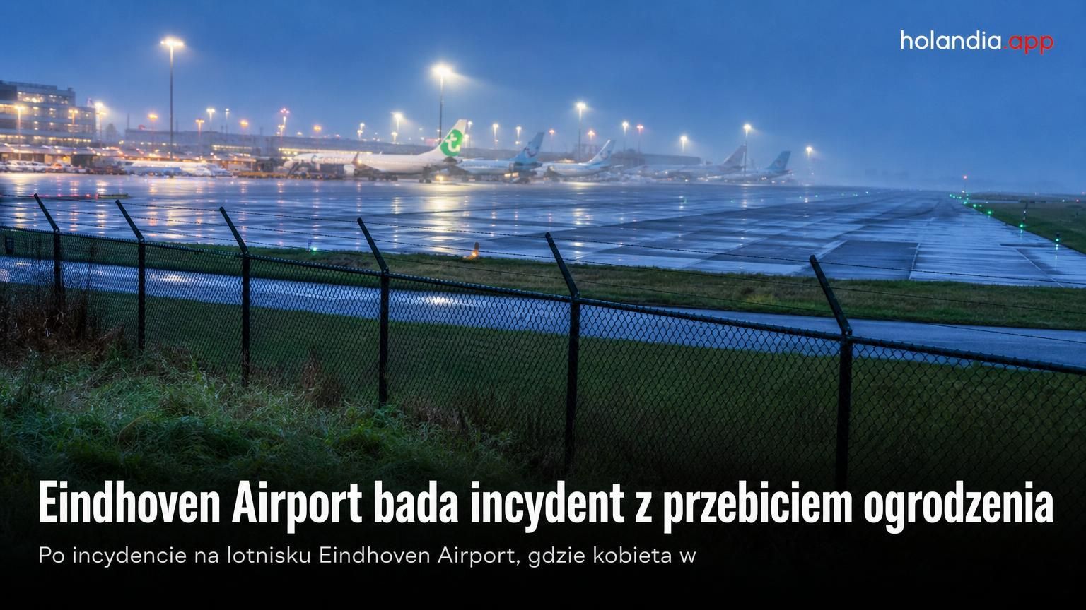 Eindhoven Airport bada incydent z przebiciem ogrodzenia