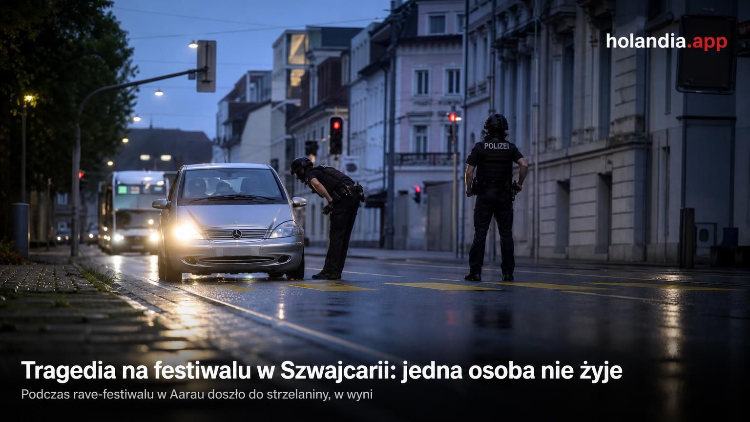 Tragedia na festiwalu w Szwajcarii: jedna osoba nie żyje