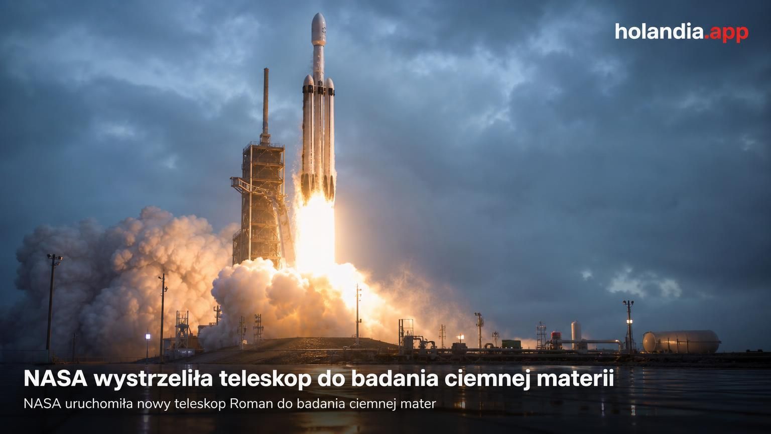 NASA wystrzeliła teleskop do badania ciemnej materii