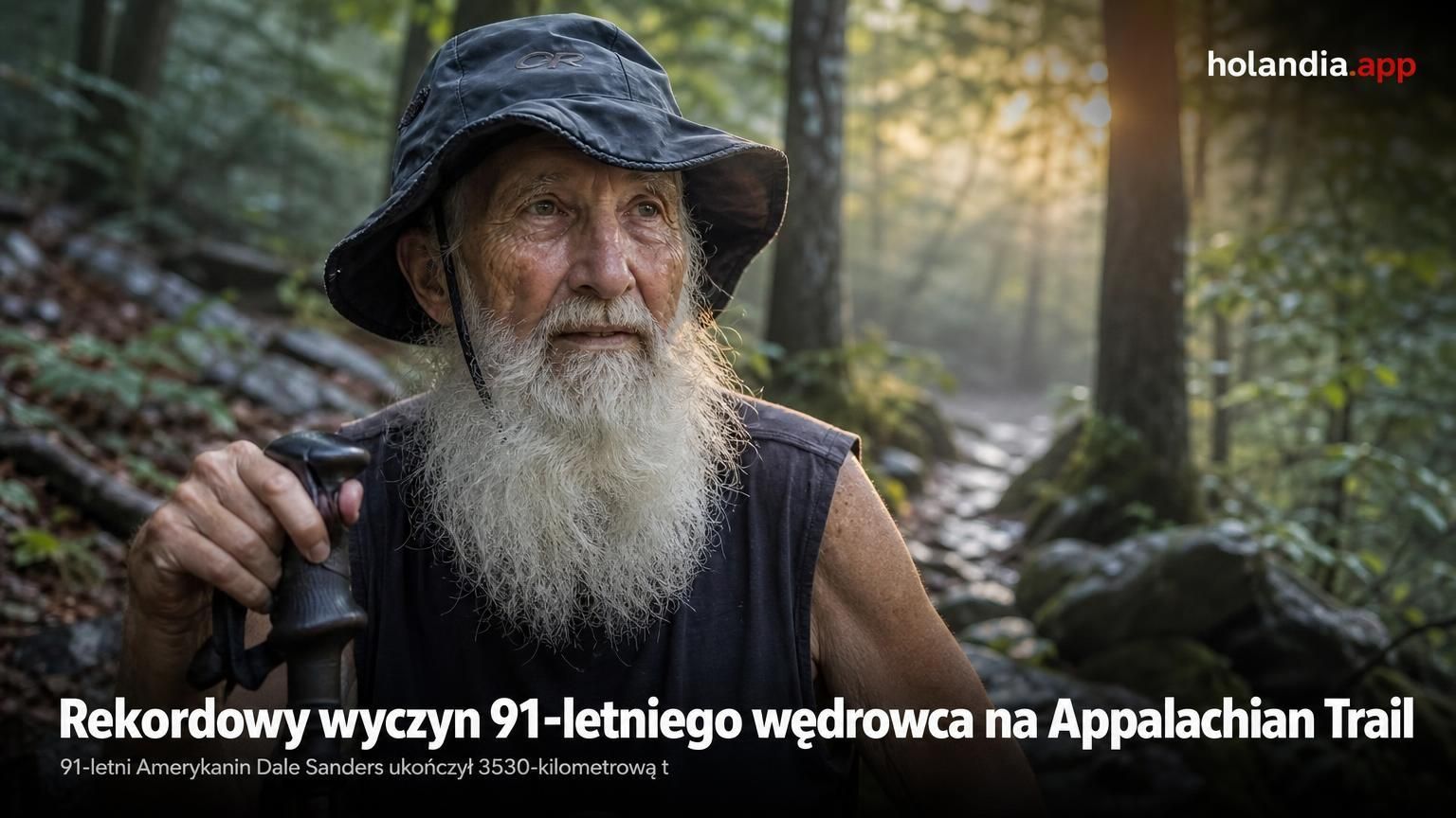 Rekordowy wyczyn 91-letniego wędrowca na Appalachian Trail