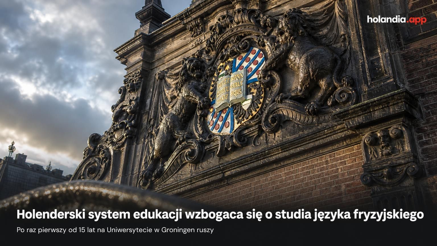 Holenderski system edukacji wzbogaca się o studia języka fryzyjskiego