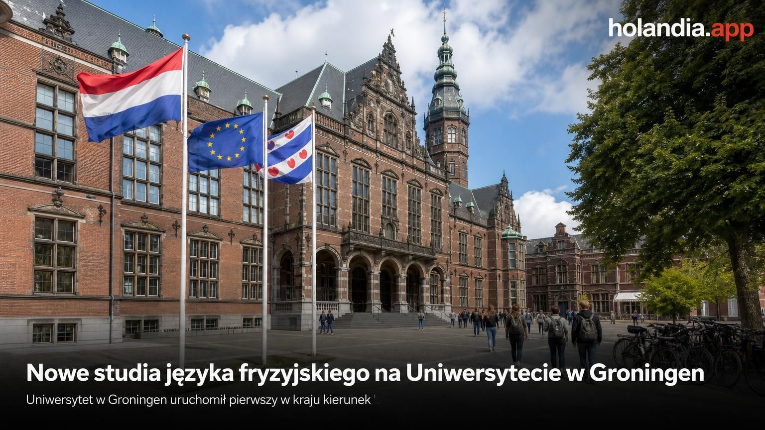 Nowe studia języka fryzyjskiego na Uniwersytecie w Groningen