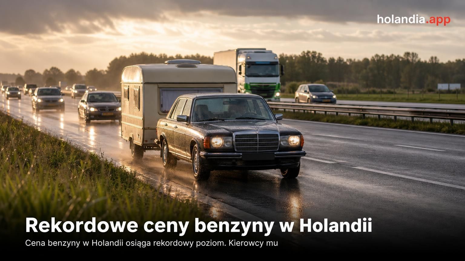 Rekordowe ceny benzyny w Holandii
