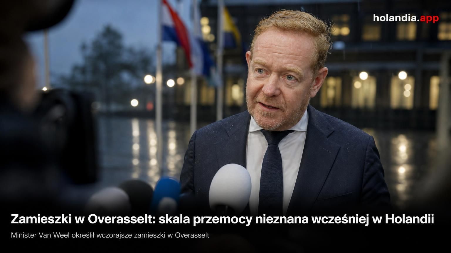 Zamieszki w Overasselt: skala przemocy nieznana wcześniej w Holandii