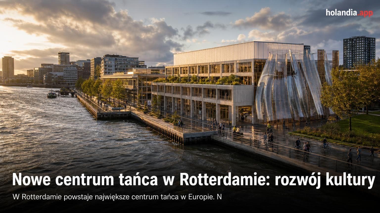 Rotterdam: Nowe centrum tańca w budowie