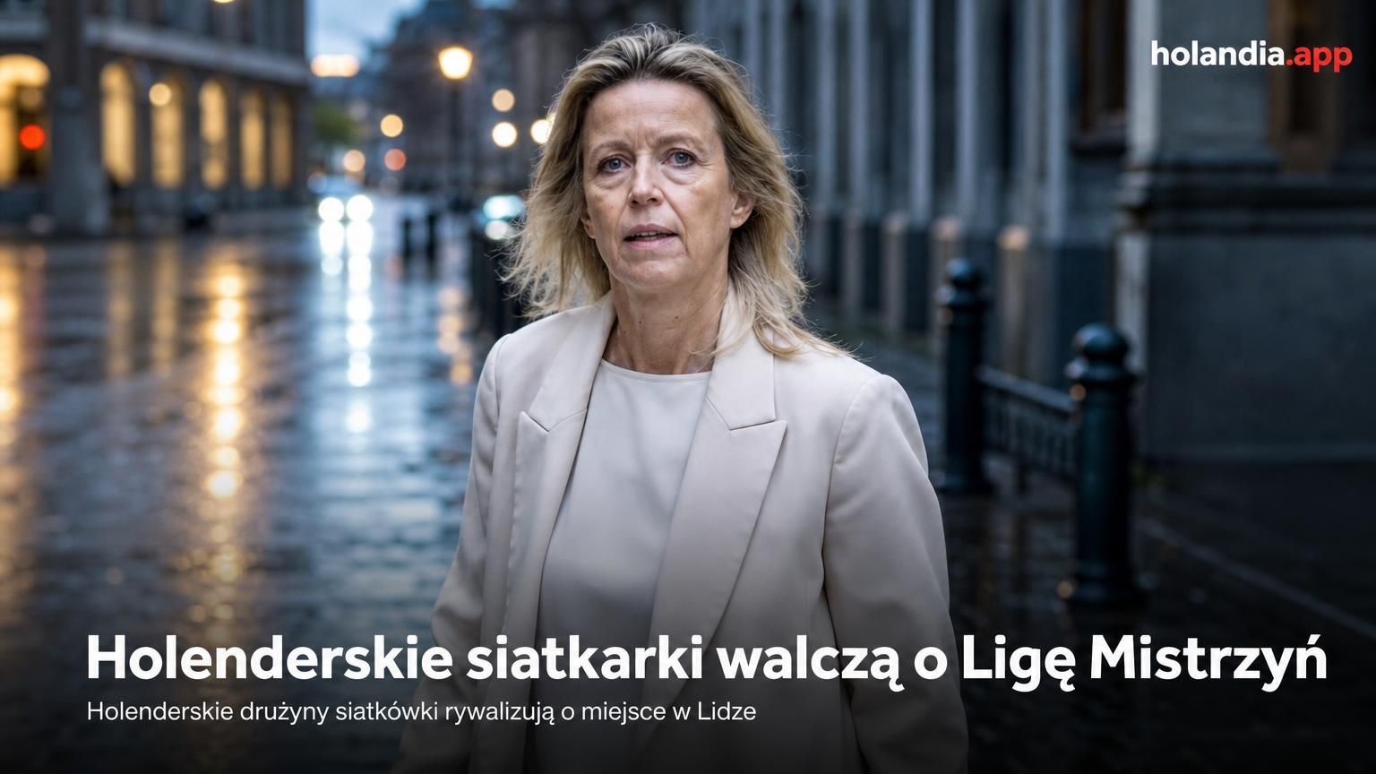 Holenderskie siatkarki walczą o Ligę Mistrzyń