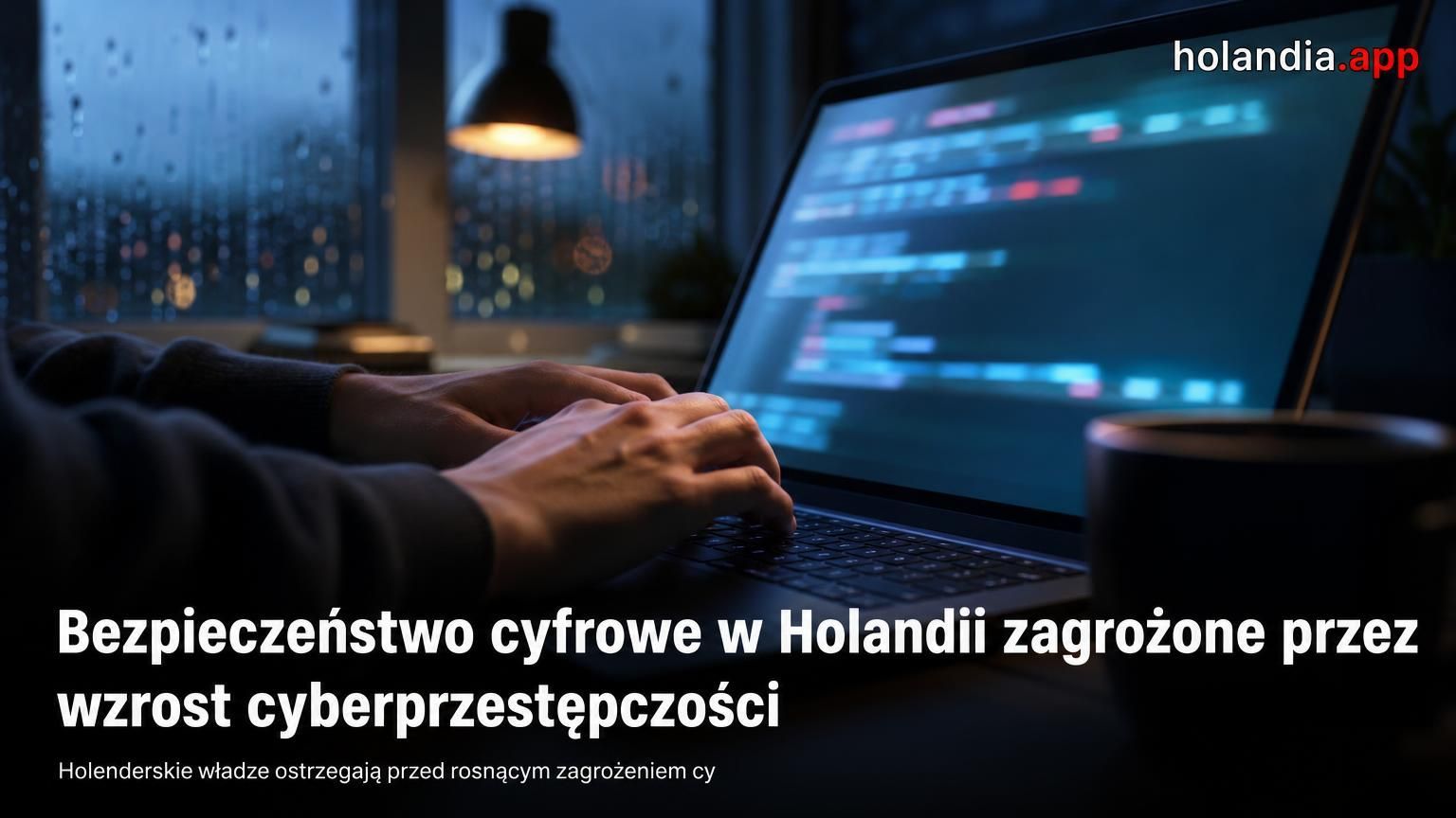Bezpieczeństwo cyfrowe w Holandii zagrożone przez wzrost cyberprzestępczości