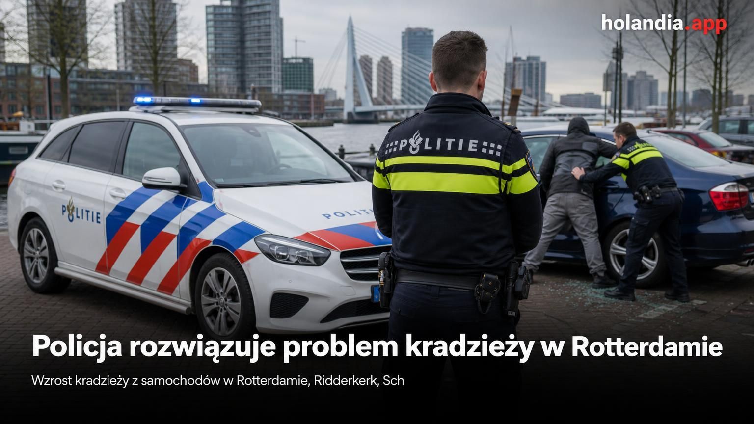 Policja rozwiązuje problem kradzieży w Rotterdamie