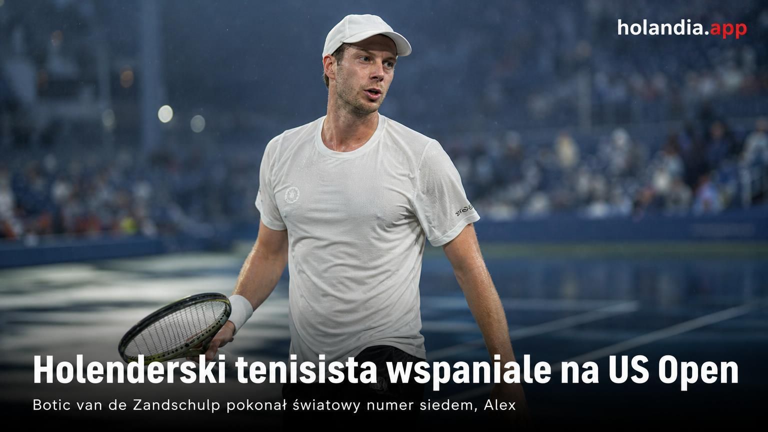 Holenderski tenisista wspaniale na US Open