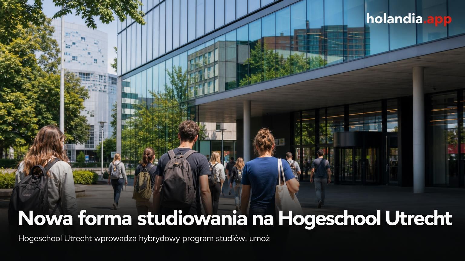Nowa forma studiowania na Hogeschool Utrecht