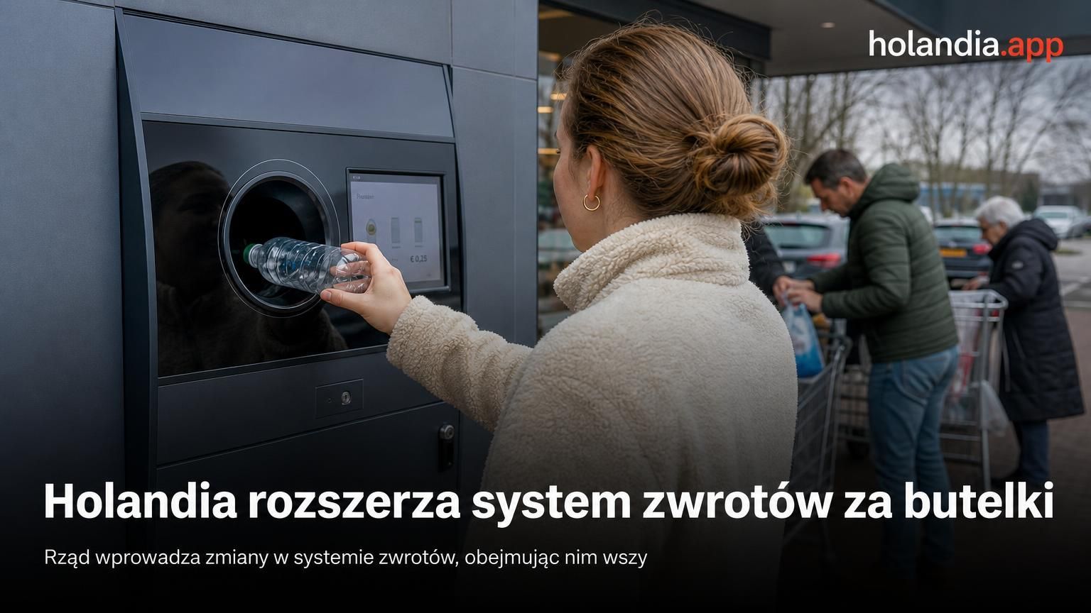 Holandia rozszerza system zwrotów za butelki
