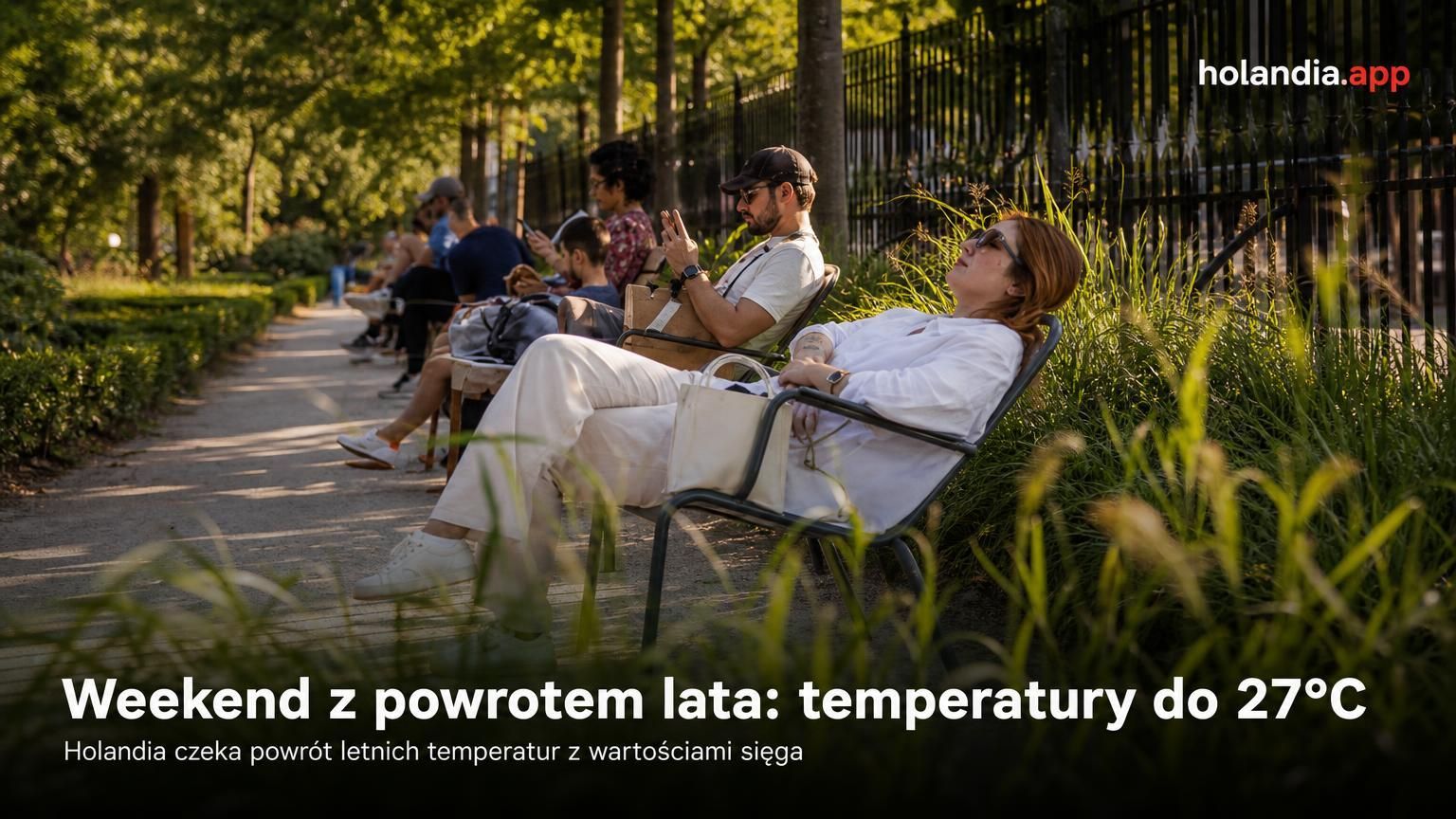 Weekend z powrotem lata: temperatury do 27°C