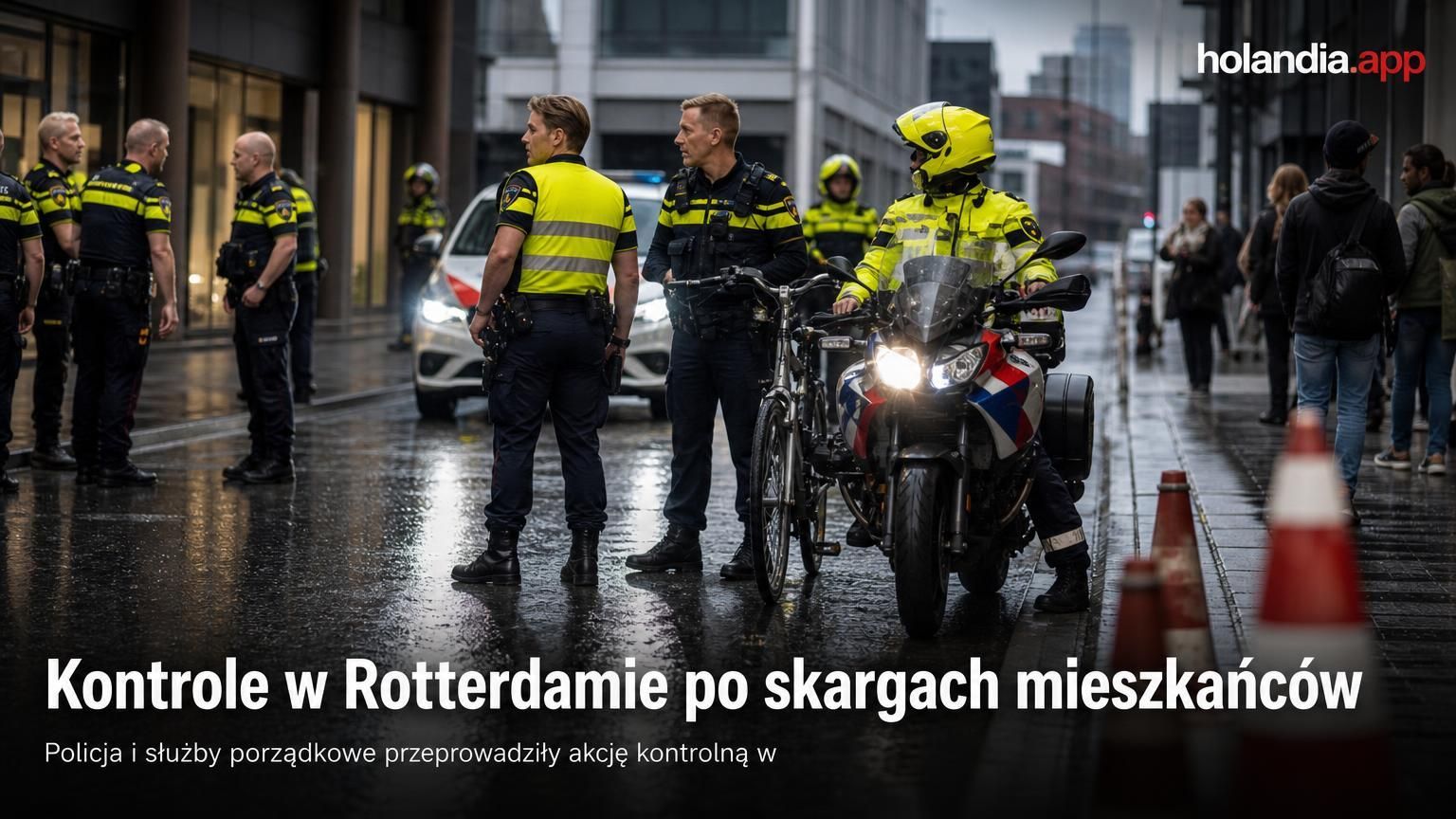 Kontrole w Rotterdamie po skargach mieszkańców