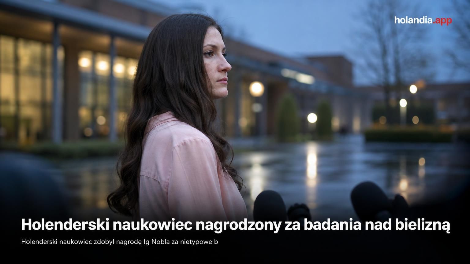 Holenderski naukowiec nagrodzony za badania nad bielizną
