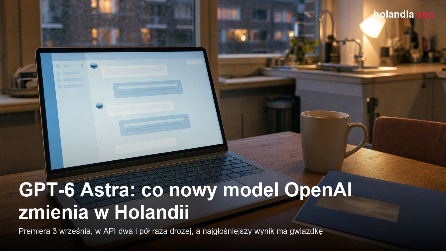 GPT-6 Astra: co nowy model OpenAI zmienia dla nas w Holandii