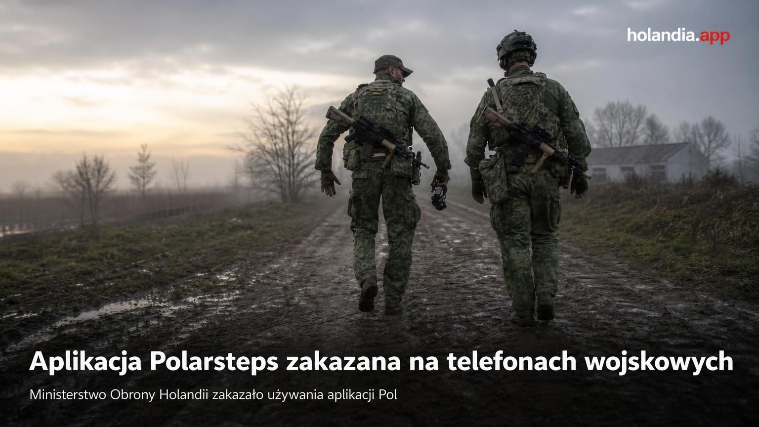 Aplikacja Polarsteps zakazana na telefonach wojskowych
