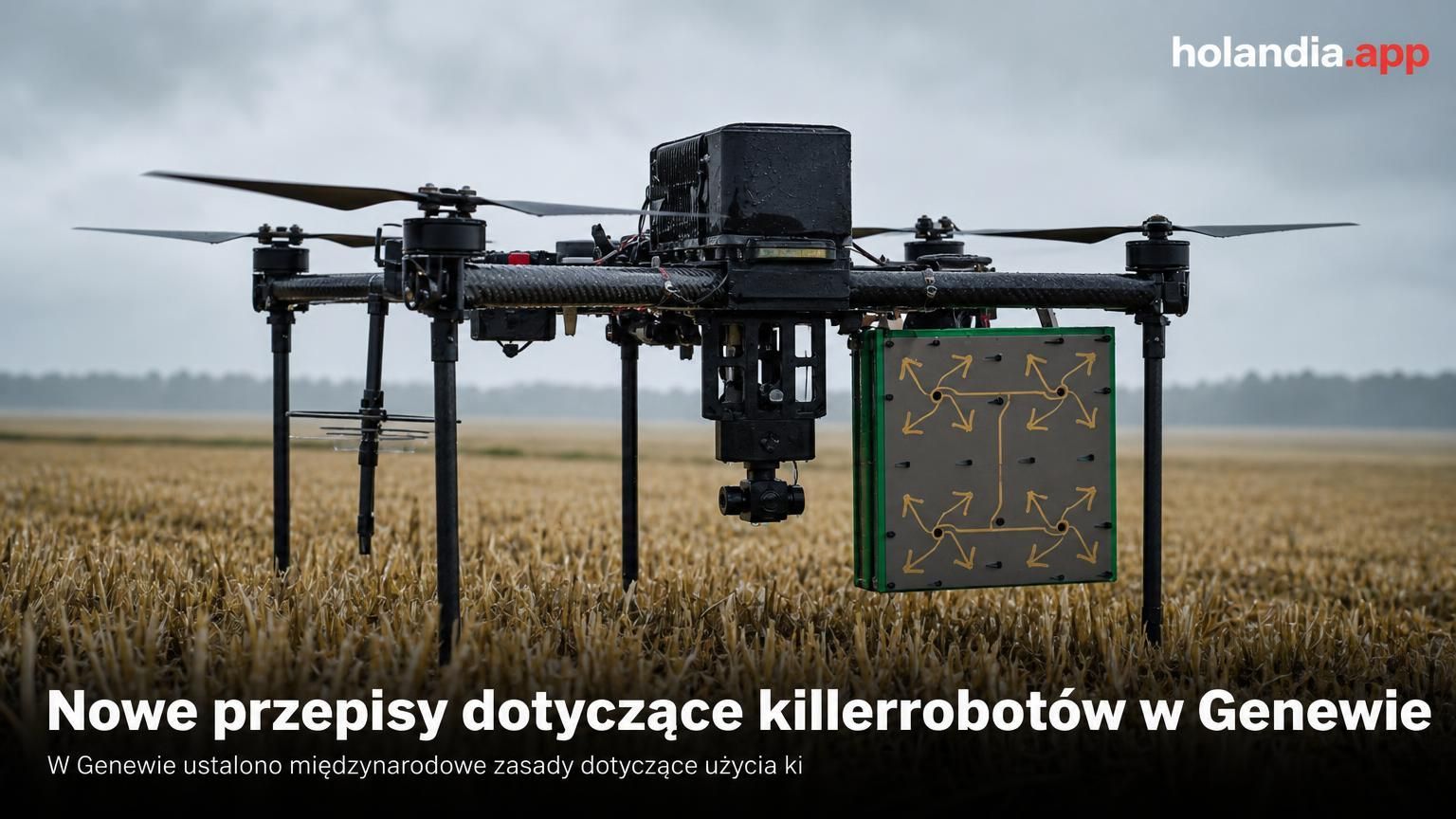 Nowe przepisy dotyczące killerrobotów w Genewie