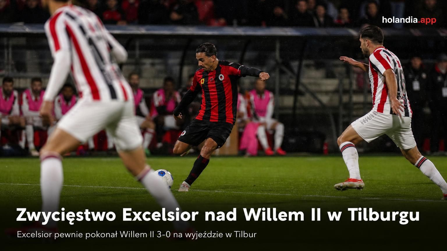 Zwycięstwo Excelsior nad Willem II w Tilburgu