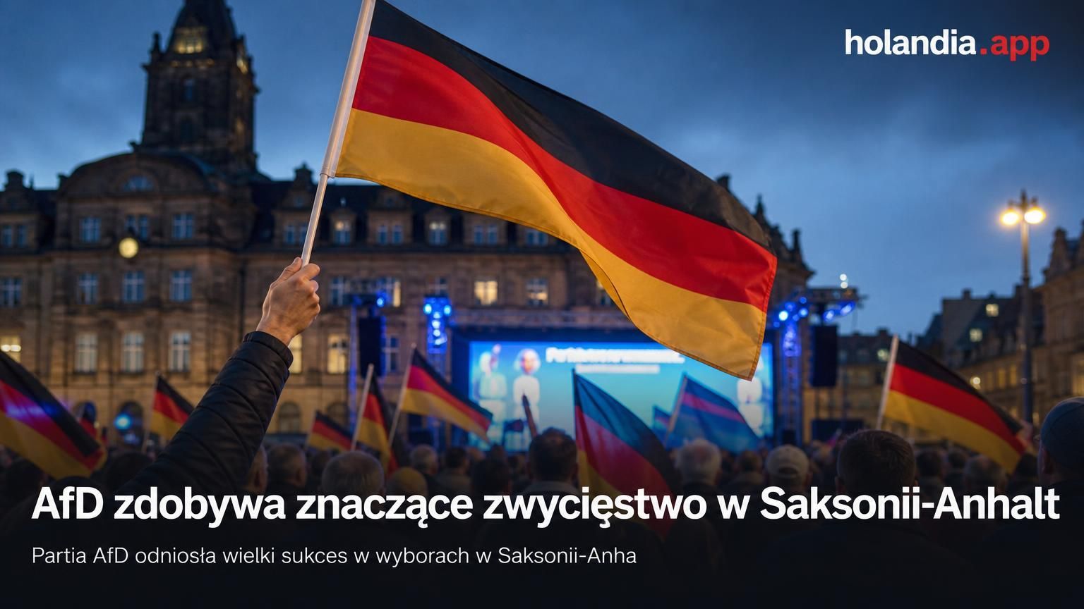 AfD zdobywa znaczące zwycięstwo w Saksonii-Anhalt