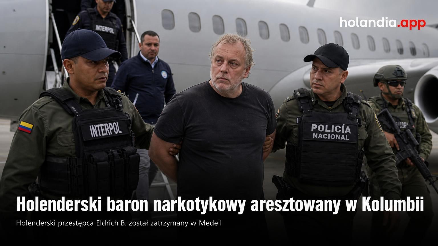 Holenderski baron narkotykowy aresztowany w Kolumbii