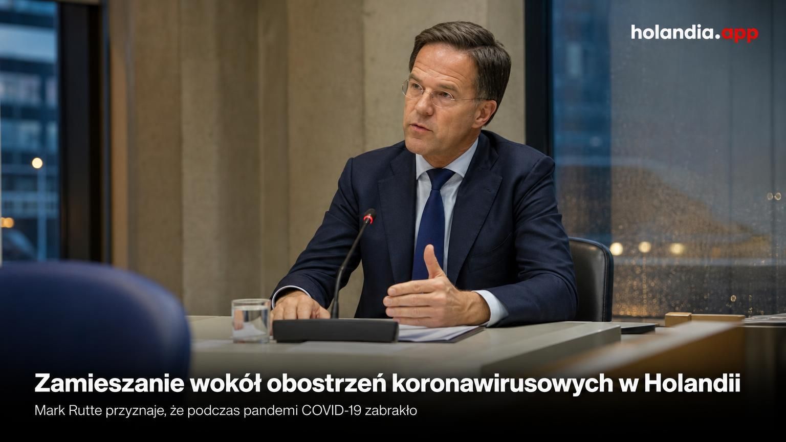 Zamieszanie wokół obostrzeń koronawirusowych w Holandii
