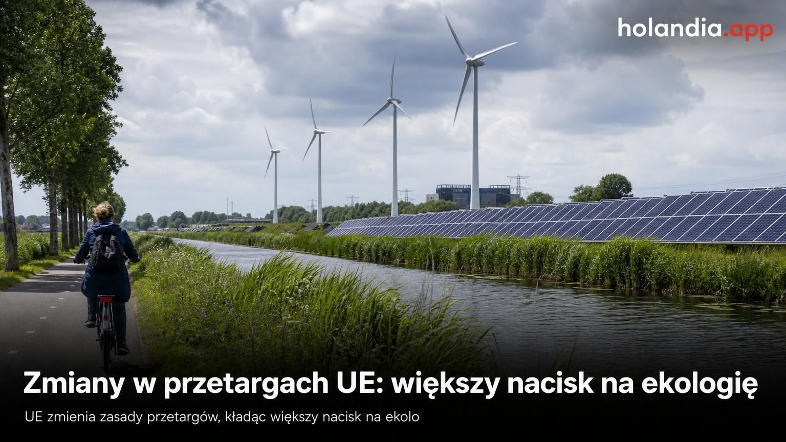 Zmiany w przetargach UE: większy nacisk na ekologię