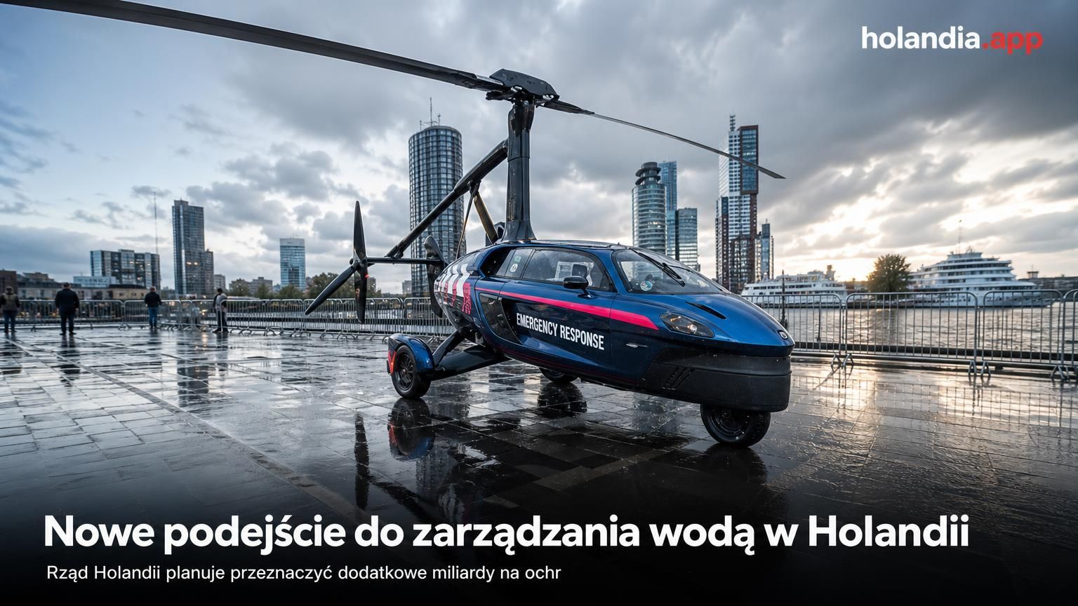 Nowe podejście do zarządzania wodą w Holandii