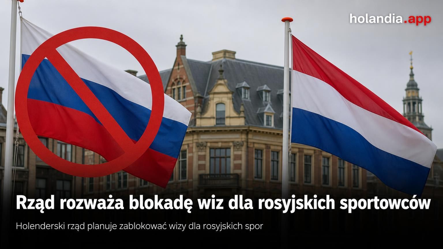 Rząd rozważa blokadę wiz dla rosyjskich sportowców