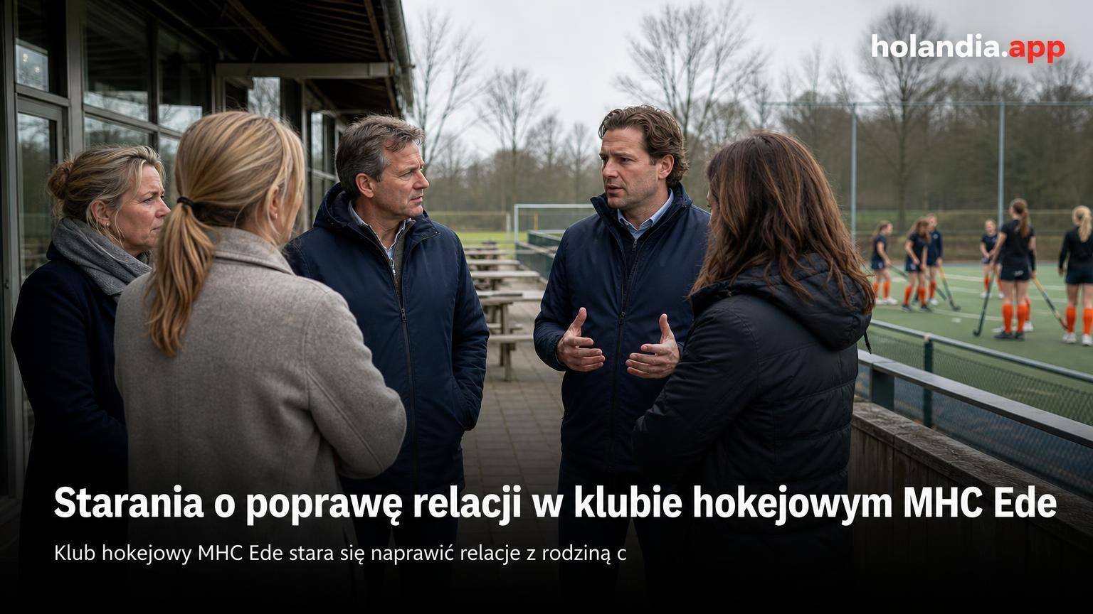 Starania o poprawę relacji w klubie hokejowym MHC Ede