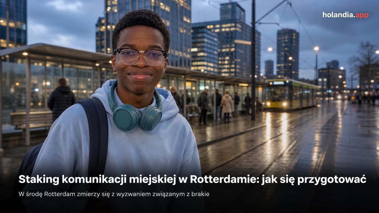 Staking komunikacji miejskiej w Rotterdamie: jak się przygotować