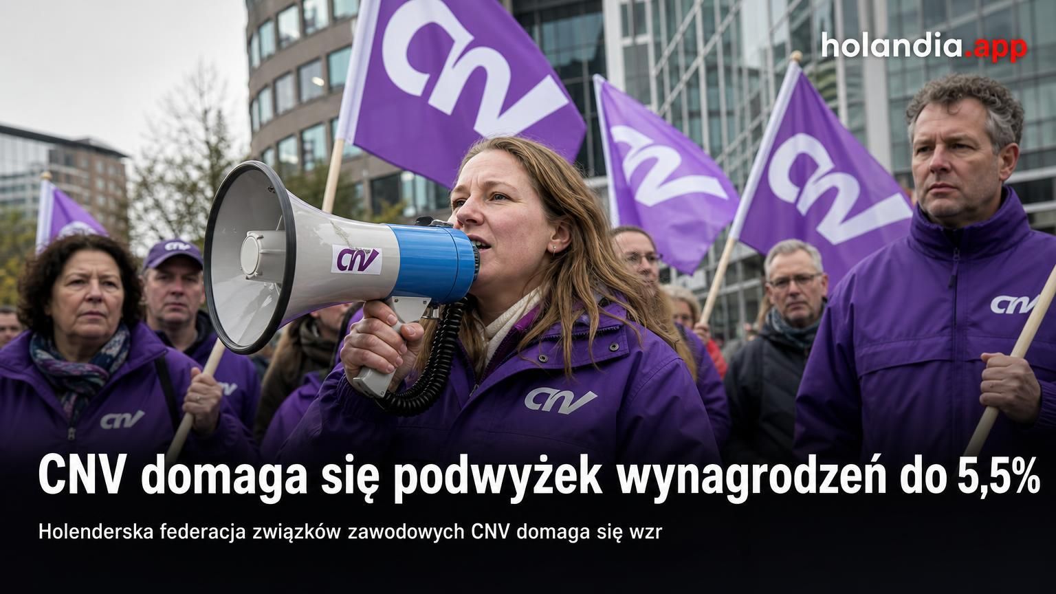 CNV domaga się podwyżek wynagrodzeń do 5,5%