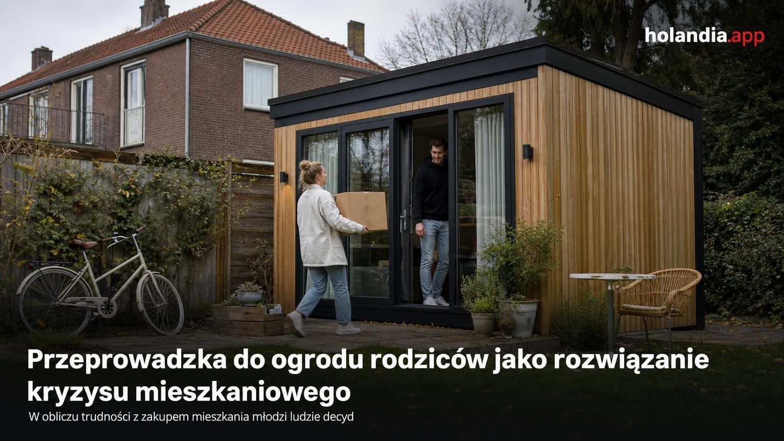 Przeprowadzka do ogrodu rodziców jako rozwiązanie kryzysu mieszkaniowego
