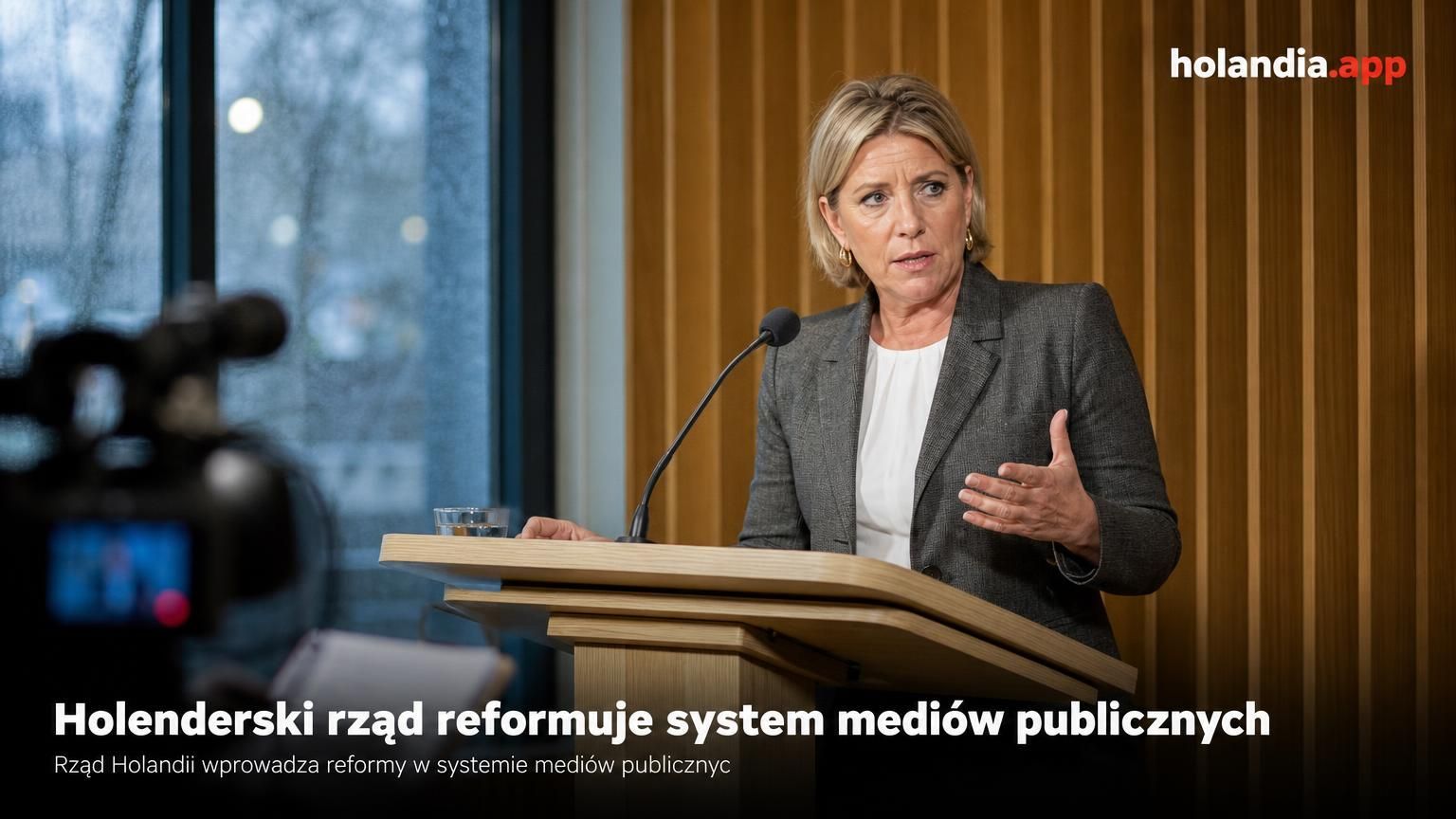 Holenderski rząd reformuje system mediów publicznych