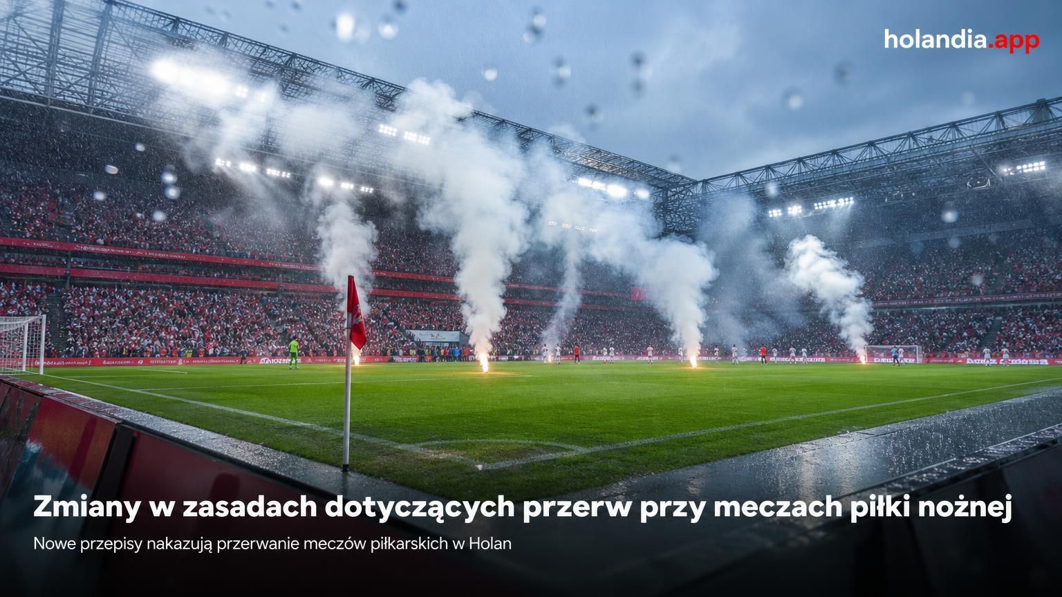 Zmiany w zasadach dotyczących przerw przy meczach piłki nożnej