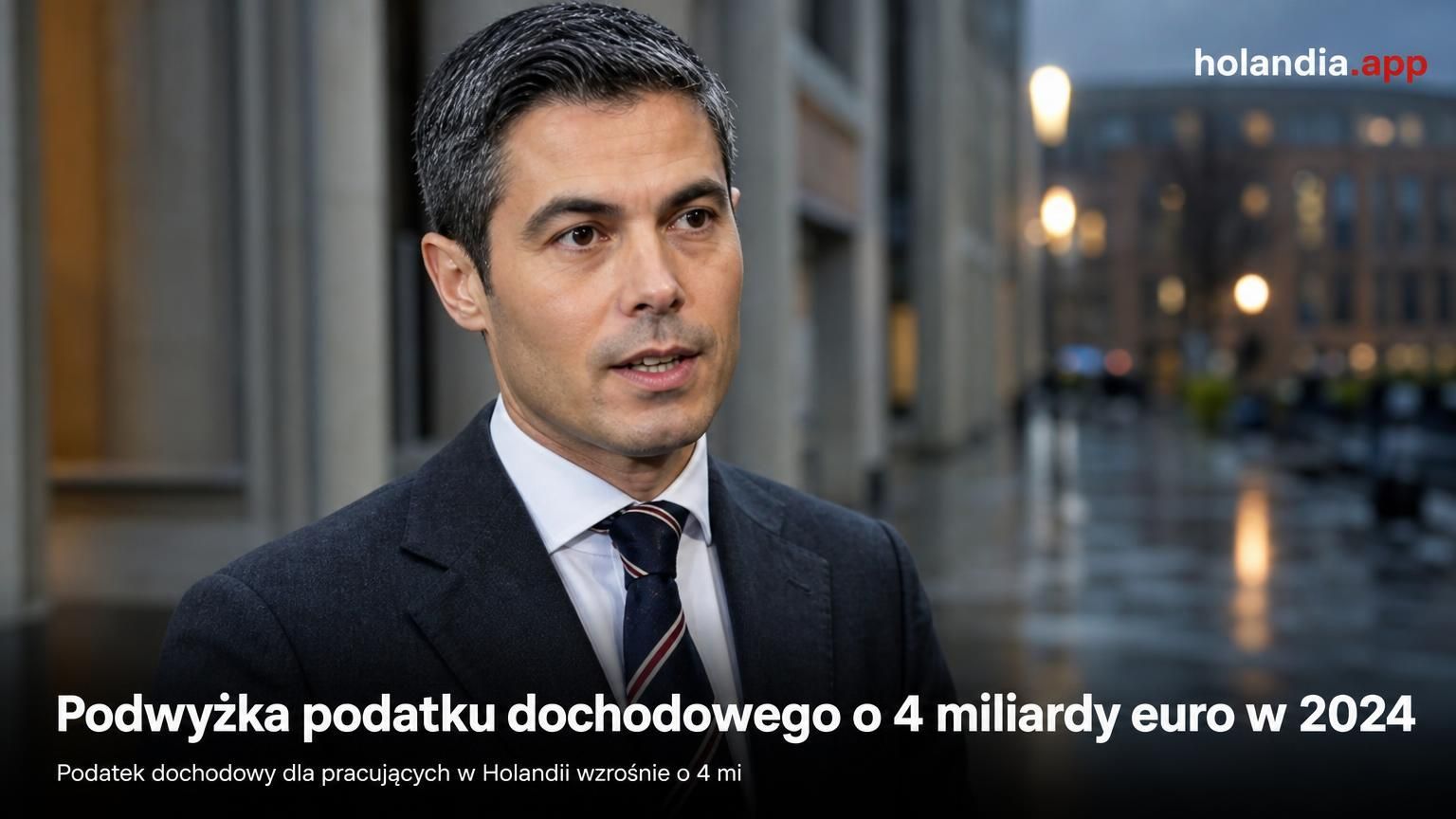 Podwyżka podatku dochodowego o 4 miliardy euro w 2024
