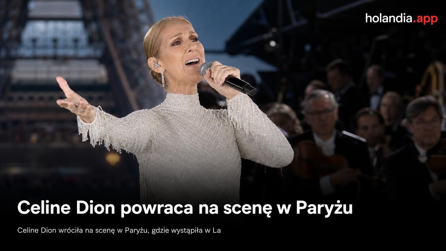 Celine Dion powraca na scenę w Paryżu
